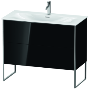 Duravit XSquare Duravit XSquare XS452504040 101x84x47.8cm, black high gloss, 2 pull-outs