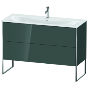 Duravit XSquare Duravit XS452603838 121x84x47.8cm, Dolomiti Grey brillant, 2 coulissants