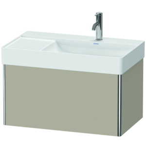 Duravit XSquare XS406206060 78,4x39,7x46cm, coulissant 2000 , mat satiné Taupe