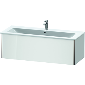 Duravit XSquare Waschtisch-Unterschrank XS407408585 121x40x47,8cm, 1 Auszug, weiß hochglanz