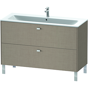 Duravit Brioso Duravit BR440401075 1220x479mm, Lin , 2 Lin , poignée chromée