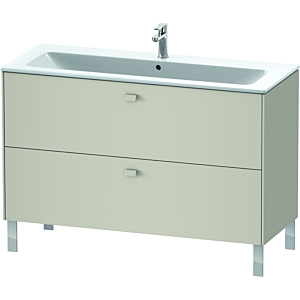Duravit Brioso Waschtischunterbau BR440409191 1220x479mm, Taupe, 2 Auszüge