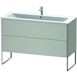 Duravit XSquare Waschtisch-Unterschrank XS444800707 121x59,2x47,8cm, 2 Auszüge, Betongrau matt
