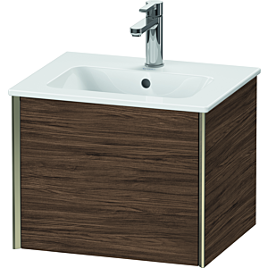 XViu Duravit vasque XV42150B121 51x42x40cm, 2000 , suspendu, champagne mat, noyer foncé