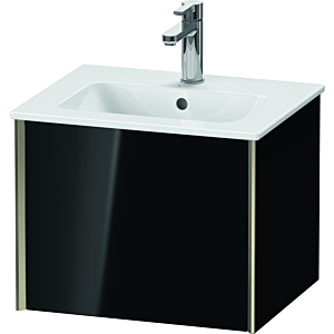 Duravit XViu vanity unit XV42150B140 51x42x40cm, 2000 pull-out, wall-hung, matt champagne, high-gloss black