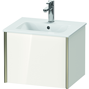 Duravit XViu vanity unit XV42150B185 51x42x40cm, 2000 pull-out, wall-hung, matt champagne, high-gloss white