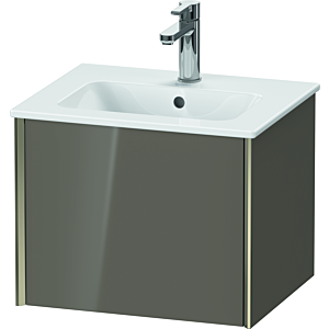 Duravit XViu vanity unit XV42150B189 51x42x40cm, 2000 pull-out, wall-hung, champagne matt, flannel gray high gloss