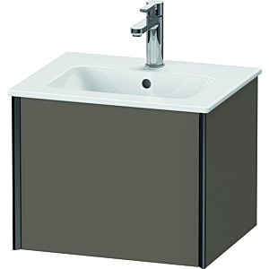 Duravit XViu vanity unit XV42150B290 51x42x40cm, 2000 pull-out, wall-hung, black matt, flannel gray silk matt