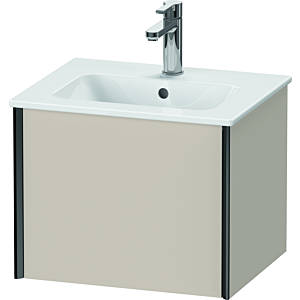 Duravit XViu vanity unit XV42150B291 51x42x40cm, 2000 pull-out, wall-hung, matt black, matt taupe
