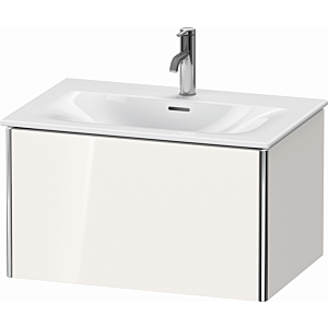 Duravit XSquare Waschtisch-Unterschrank XS422302222 71x39,7x47,8cm, weiß hochglanz, 1 Auszug