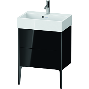 Duravit XViu vanity unit XV44580B240 58.4x38.4x49.3cm, 2 pull-outs, black matt, black high gloss