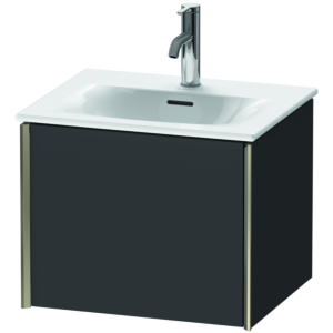 Duravit XViu vanity unit XV40310B180 51x42x39.7cm, 2000 pull-out, matt champagne, super matt graphite