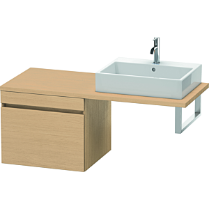 Duravit DuraStyle Waschtisch-Unterschrank DS533303030 60 x 54,8 cm, Eiche natur, für Konsole, 1 Auszug