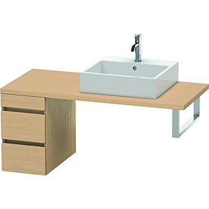 Duravit DuraStyle meuble sous-vasque DS533503030 30 x 54,8 cm, Eiche natur , pour console, 2 tiroirs
