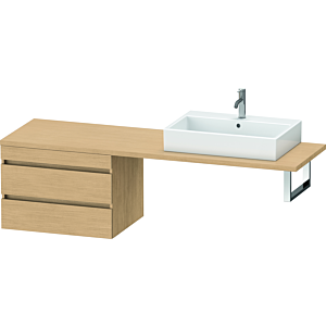 Duravit DuraStyle vanity unit DS535903030 70 x 54.8 cm, Eiche natur , for console, 2 drawers