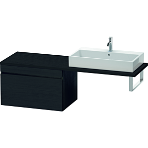 Duravit DuraStyle Waschtisch-Unterschrank DS533401616 80 x 54,8 cm, Eiche schwarz, für Konsole, 1 Auszug