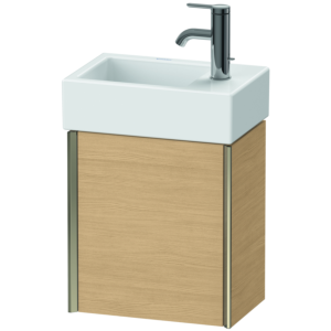 Duravit XViu meuble sous-vasque XV4230LB130 36,4x39,7x23,4 cm, gauche, Eiche natur , 2000 , champagne mat