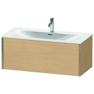 Duravit XViu vanity unit XV40350B130 101 x 39.7 x 48 cm, Eiche natur , 2000 pull-out, matt champagne