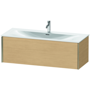 Duravit XViu meuble sous-vasque XV40360B130 121 x 39,7 x 48 cm, Eiche natur , 2000 , champagne mat