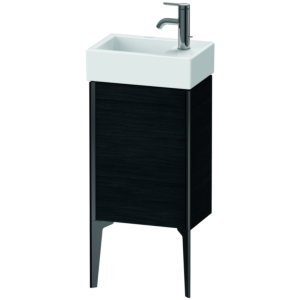 Duravit XViu vanity unit XV4530LB216 36.4 x 49.3 x 23.4 cm, left, Eiche schwarz , 2000 door, matt black