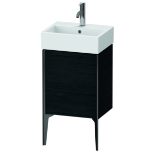 Duravit XViu vanity unit XV4531RB216 43.4x33.4x49.3cm, black matt, right, Eiche schwarz