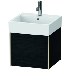 Duravit XViu vanity unit XV42330B116 48.4 x 39.7 x 45.4 cm, Eiche schwarz , 2000 pull-out, matt champagne