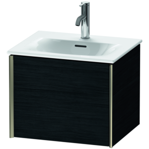 Duravit XViu meuble sous-vasque XV40310B116 51x42x39,7cm, 2000 , champagne mat, Eiche schwarz