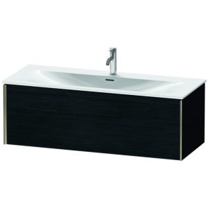 Duravit XViu meuble sous-vasque XV40360B116 121 x 39,7 x 48 cm, Eiche schwarz , 2000 , champagne mat