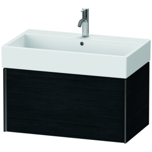 Duravit XViu meuble sous-vasque XV42360B216 78,4 x 39,7 x 45,4 cm, Eiche schwarz , 2000 , noir mat