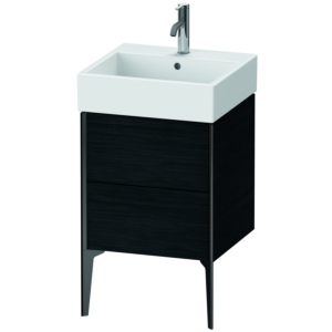 Duravit XViu vanity unit XV45330B216 48.4 x 49.3 x 45.4 cm, Eiche schwarz , matt black