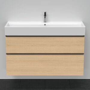 D-Neo Duravit vasque DE437503030 118,4 x 44,2 cm, chêne naturel, 2000 , tiroir 2000 coulissant match2