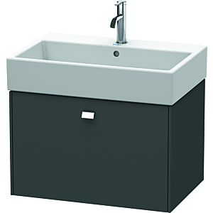 Duravit Brioso Duravit Brioso BR405401049 684x459mm, Graphite Matt , 2000 pull-out, chrome handle