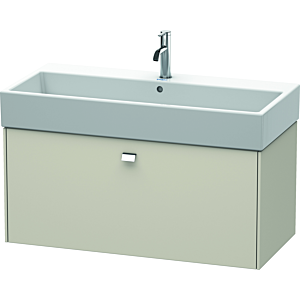Duravit Brioso Duravit BR405601091 984x459mm, Taupe , 2000 coulissant, poignée chromée