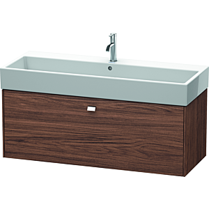 Duravit Brioso Duravit Brioso BR405701021 1184x459mm, Walnut Dark / chrome, 2000 pull-out