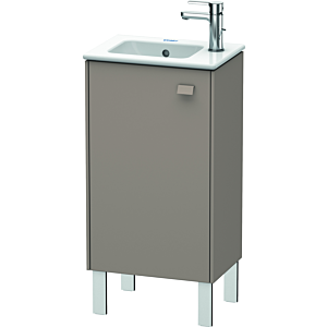 Duravit Brioso Waschtischunterbau BR4400L4343 420x683mm Basalt Matt, Tür links