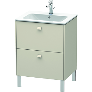 Duravit Brioso Waschtischunterbau BR440109191 620x479mm, Taupe, 2 Auszüge