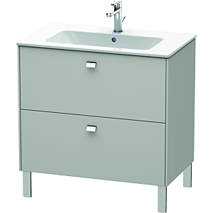 Duravit Brioso Duravit Brioso BR440201007 820x479mm, Concrete Gray Matt , 2 Concrete Gray Matt , chrome handle