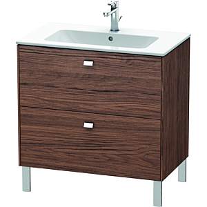 Duravit Brioso BR440201021 820x479mm, Noyer Foncé Décor / chrome, 2 Noyer Foncé Décor