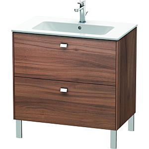 Duravit Brioso Duravit Brioso BR440201079 820x479mm, Natural Walnut / chrome, 2 pull-outs