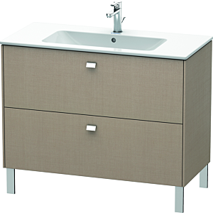 Duravit Brioso Duravit BR440301075 1020x479mm, Lin , 2 tiroirs, poignée Lin