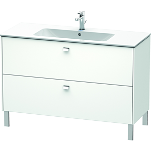 Duravit Brioso Waschtisch-Unterschrank BR440401818 122 x 47,9 cm, weiß matt, 2 Auszüge, stehend