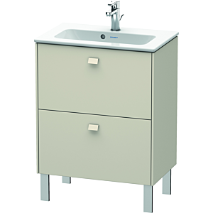 Duravit Brioso Waschtischunterbau BR440609191 620x389mm, Taupe, 2 Auszüge