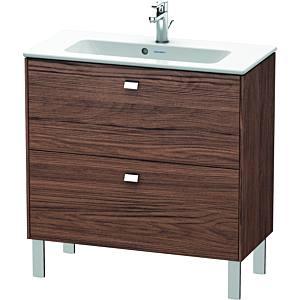 Duravit Brioso BR440701021 820x389mm, Noyer Foncé Décor / chrome, 2 Noyer Foncé Décor