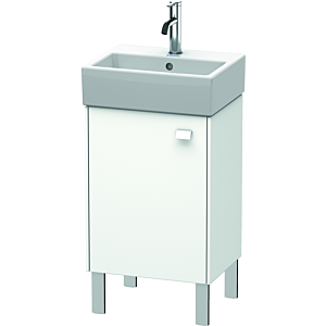 Duravit Brioso Waschtischunterbau BR4430L1818 434x339mm, Weiß Matt, Tür links