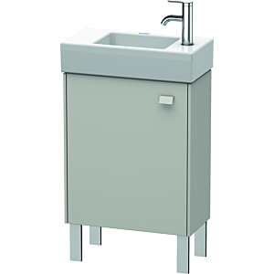 Duravit Brioso Waschtischunterbau BR4431L0707 434x239mm, Betongrau Matt, Tür links