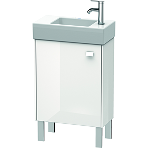 Duravit Brioso Waschtischunterbau BR4431L2222 434x239mm, Weiß Hochglanz, Tür links