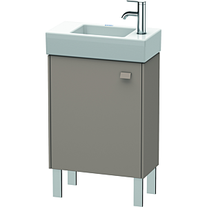 Duravit Brioso Waschtischunterbau BR4431L4343 434x239mm, Basalt Matt, Tür links