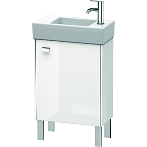 Duravit Brioso vanity unit BR4431R1022 434x239mm, white high gloss, door right, handle chrome