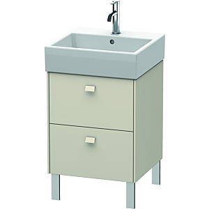 Duravit Brioso Waschtischunterbau BR443209191 484x459mm, Taupe, 2 Auszüge