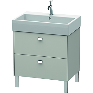 Duravit Brioso Duravit Brioso BR443401007 684x459mm, Concrete Gray Matt , 2 Concrete Gray Matt , chrome handle